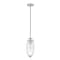 Z-Lite Arden Pendant, 1-Light, 4.5 In.W x 12 In.H, Brushed Nickel/Clear 651P-BN - alternate 8